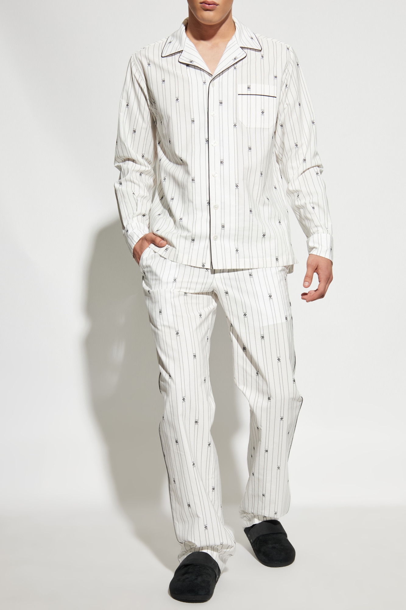 Dolce & Gabbana Striped pattern trousers | Men's | Vitkac